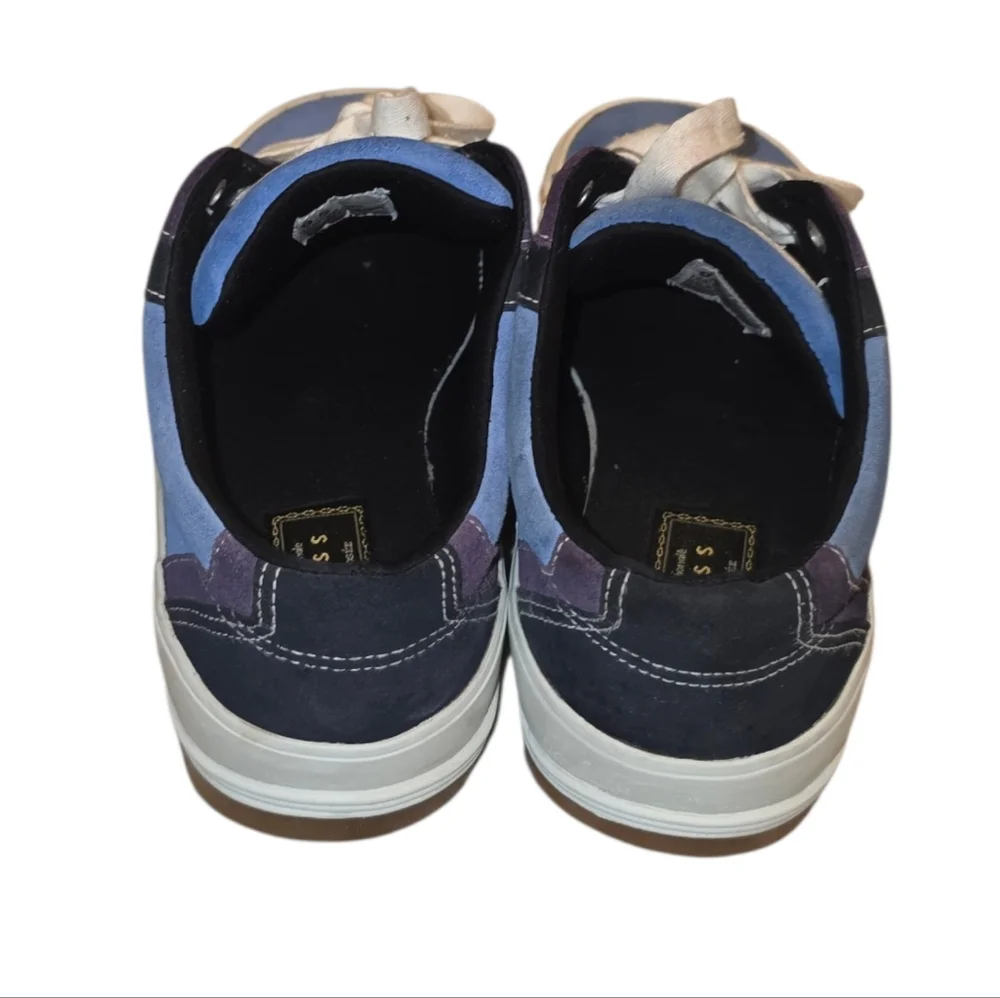 Express 90s Platform Colorblock Sneaker - Picture 3 of 10